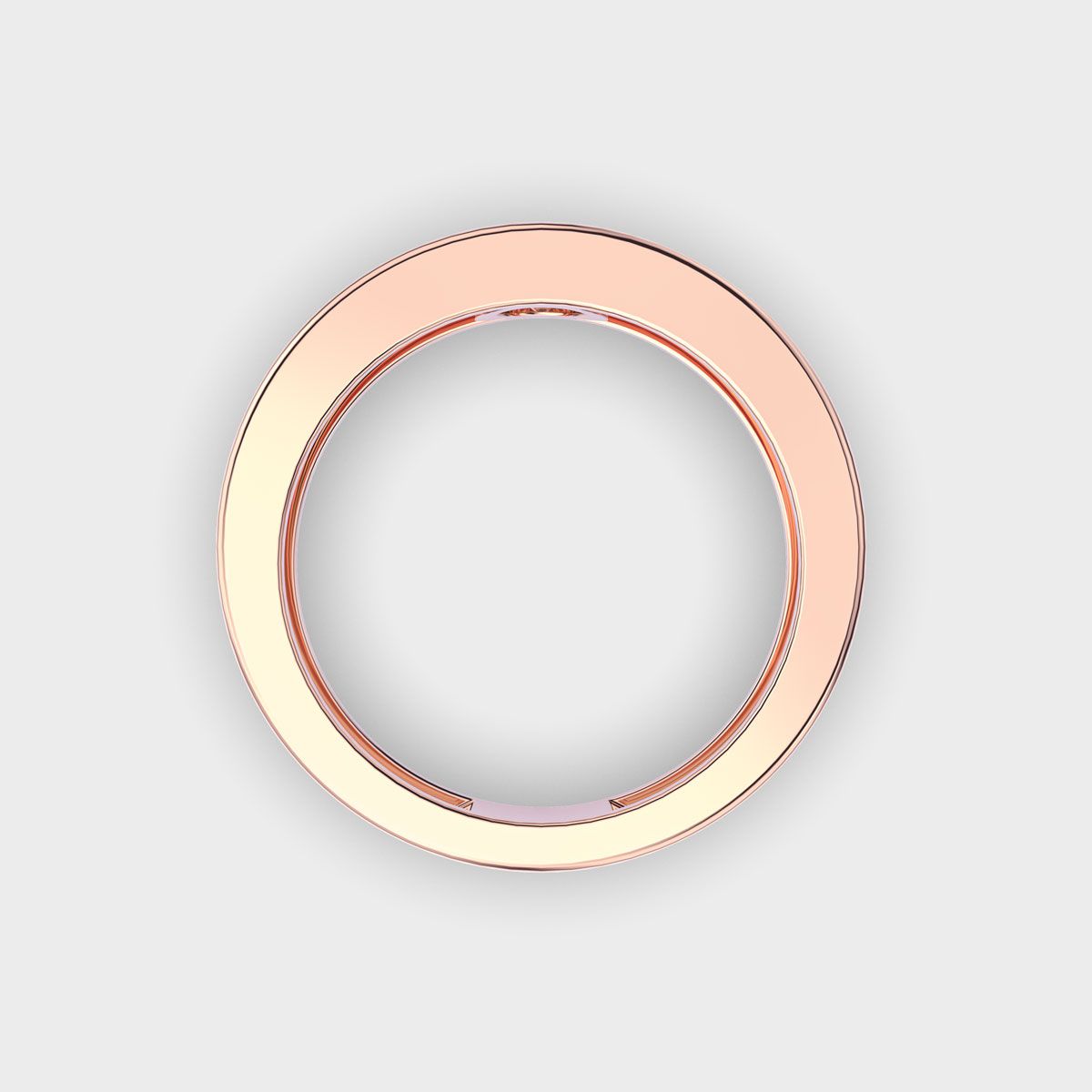 Dual Band Diamond Ring For Men - View 4