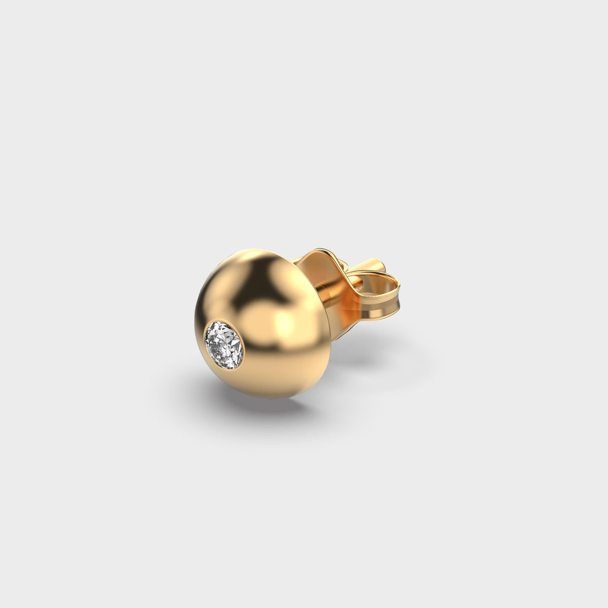 Shimmering Dots Men Diamond Ear Stud