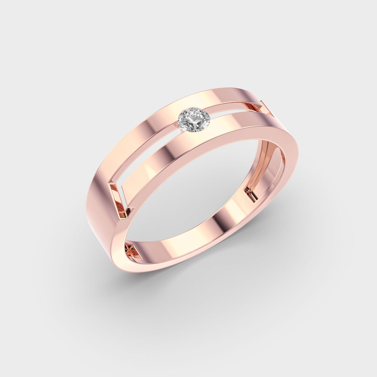 Nebula Path Diamond Ring - View 3