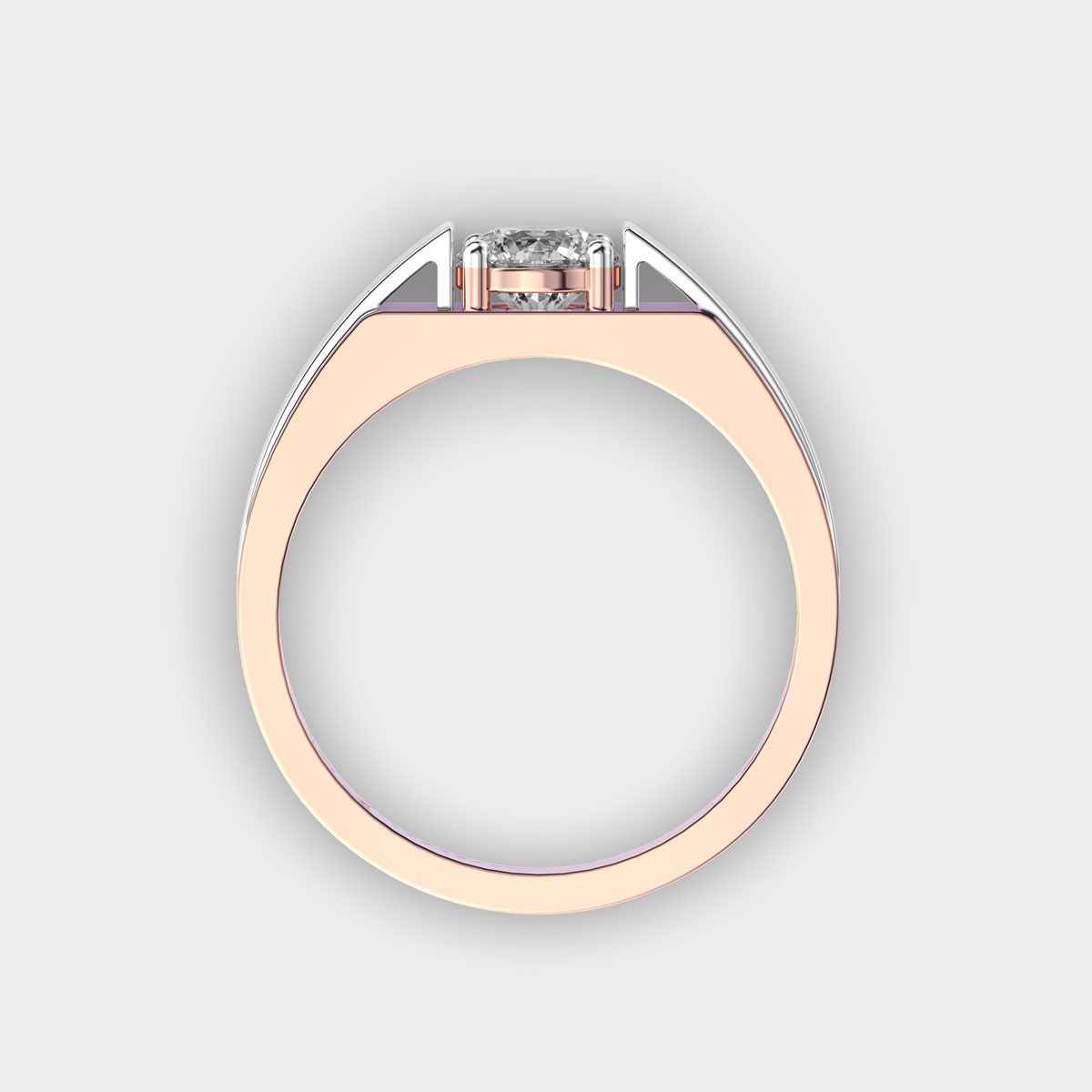 King's Honour Diamond Band Ring - View 4