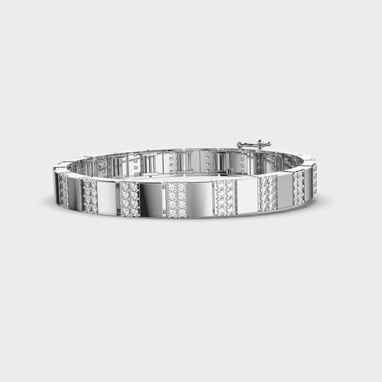 Men's Timeless Charm Diamond  Bracelet