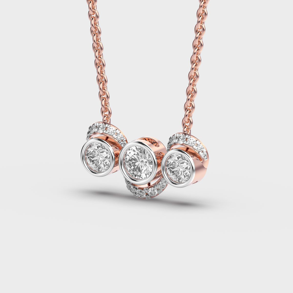 Heaven of Stars Diamond Necklace