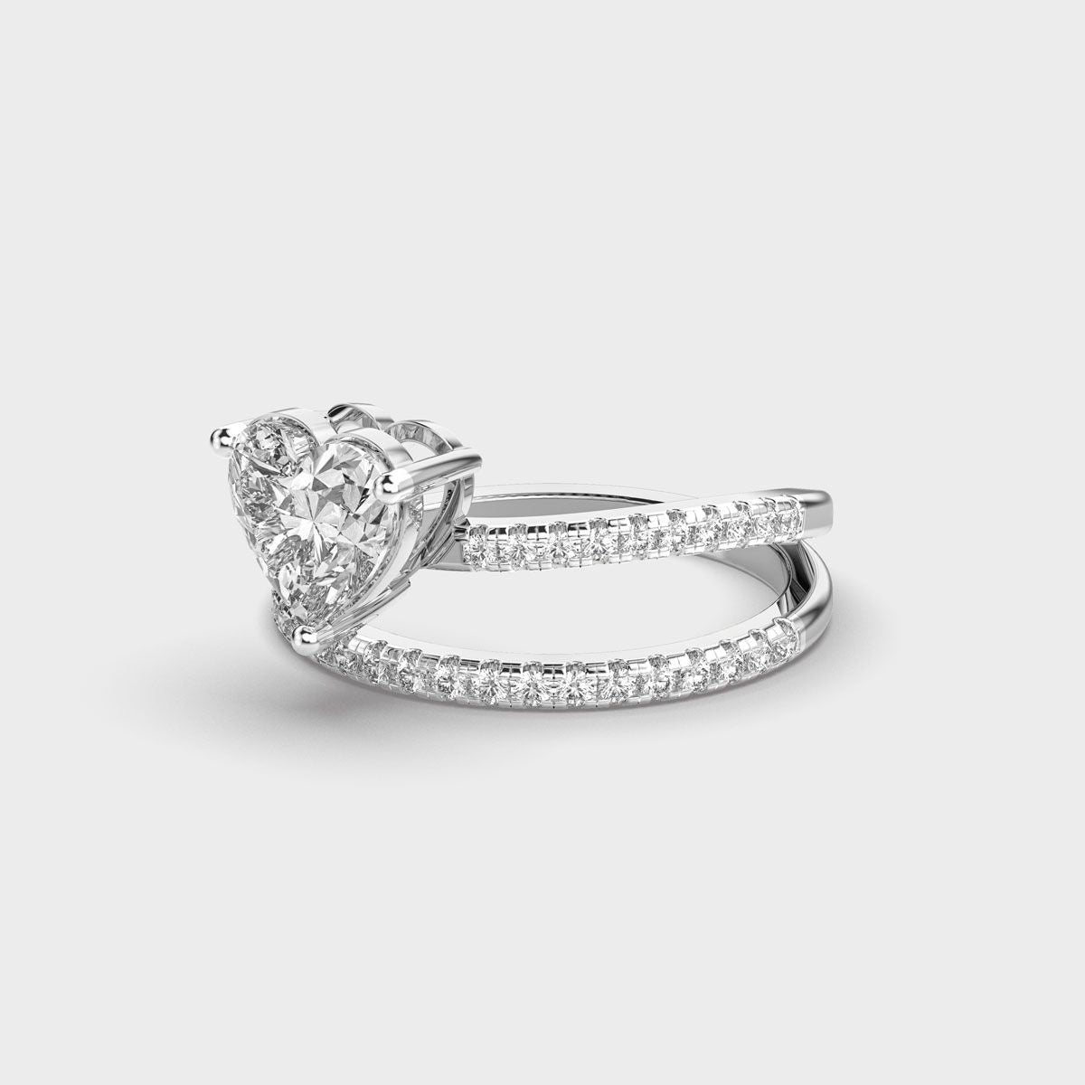 My Dazzling Sweetheart Diamond Ring - View 21