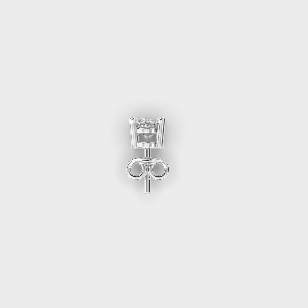 Flux Oval Diamond Studs For Men