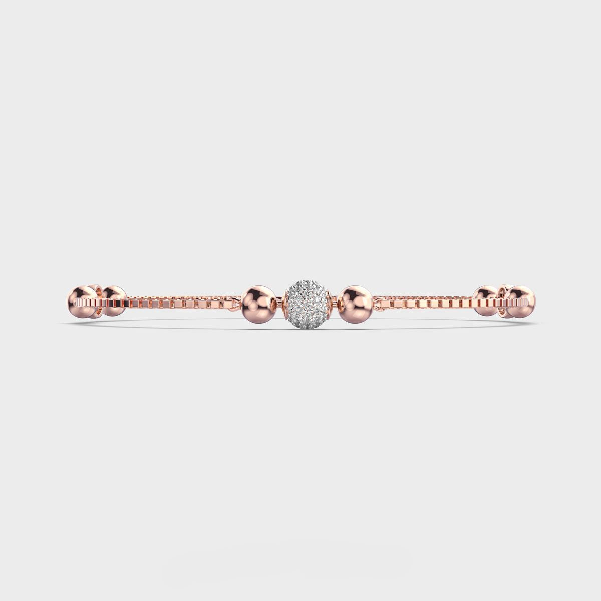 Golden Beaded Bracelet