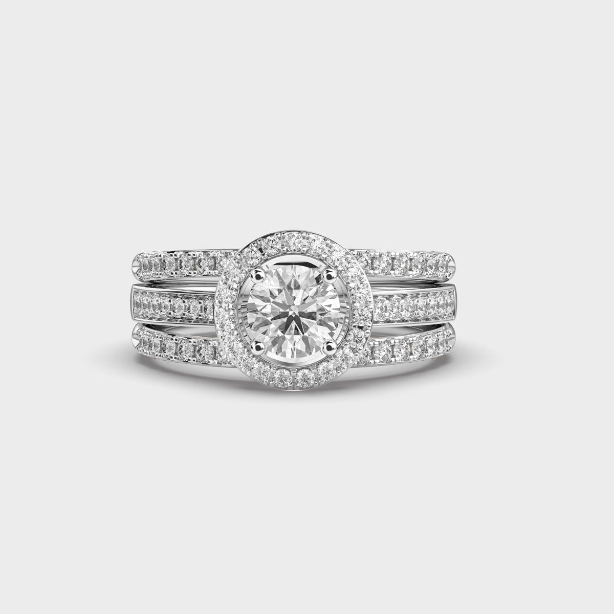 Clarion Orb Diamond Ring - View 12