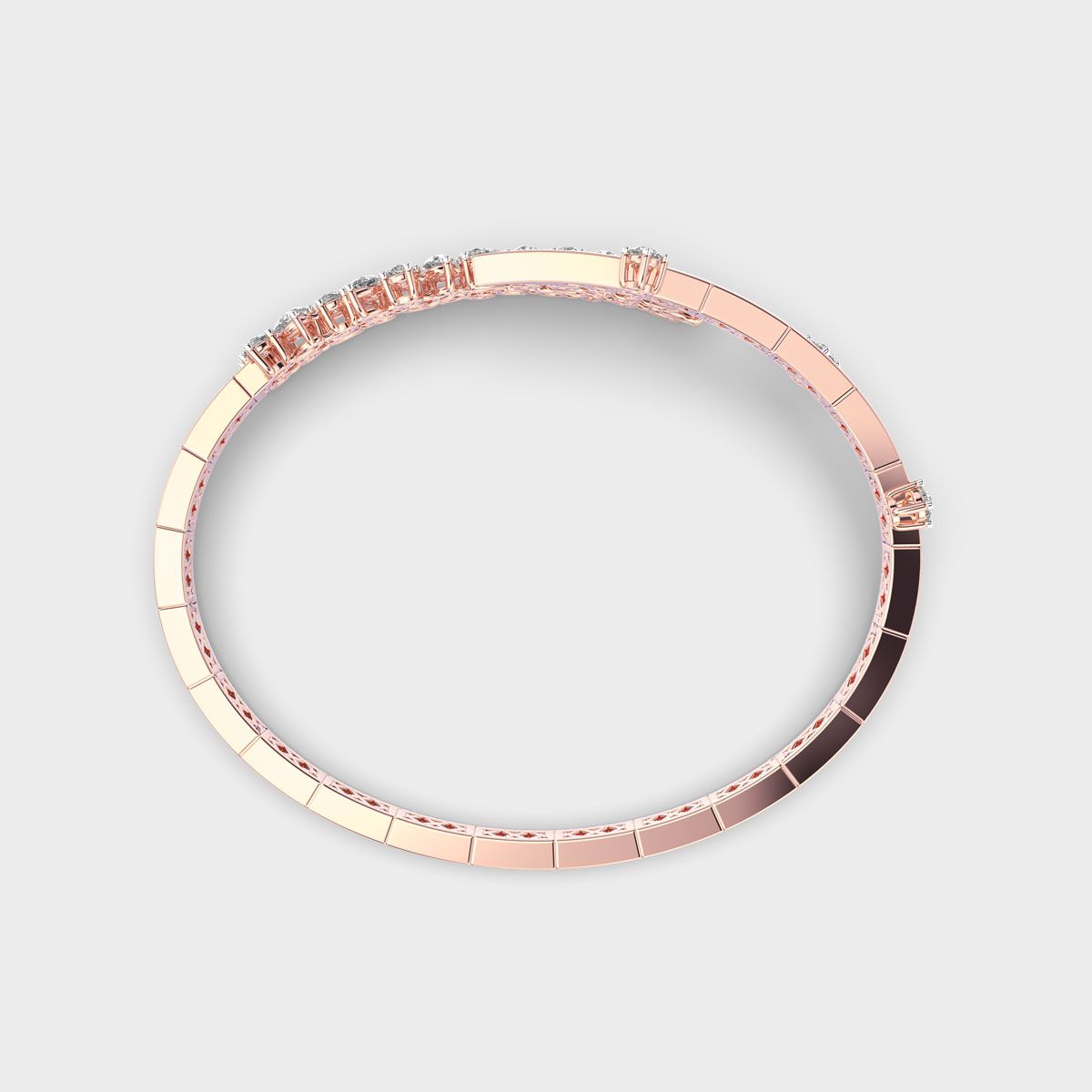 Caught In Vine Diamond Bracelet