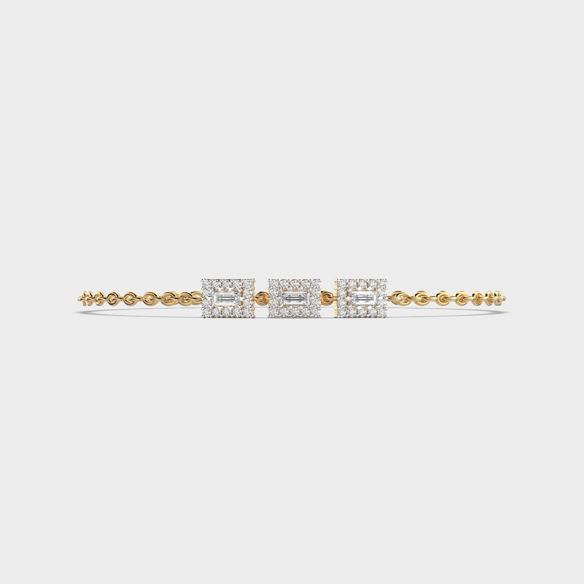 Sovereign Beam Diamond Bracelet