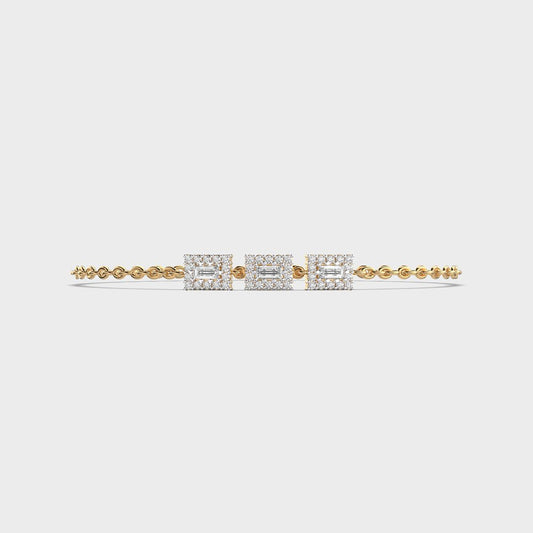 Sovereign Beam Diamond Bracelet
