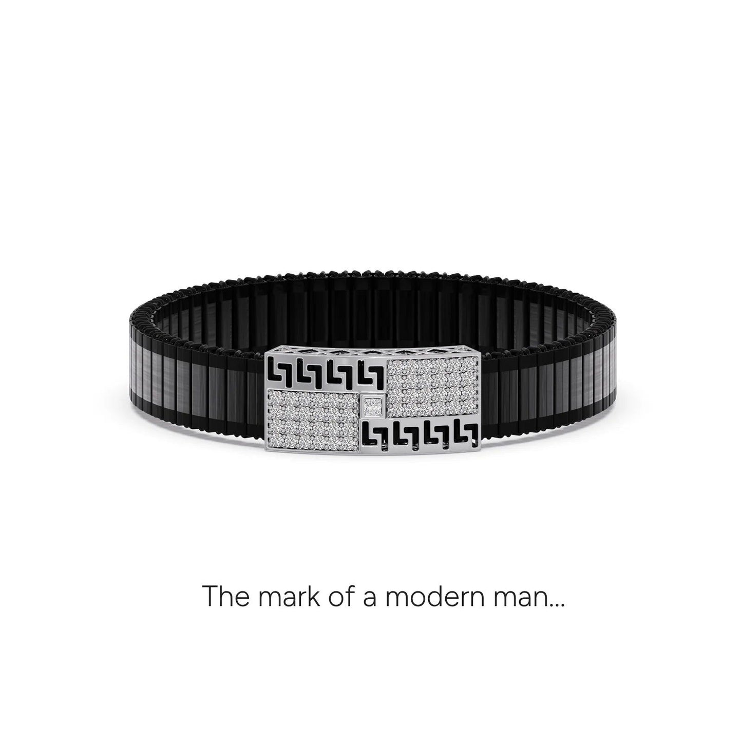 Forge Link Diamond Men's Bracelet
