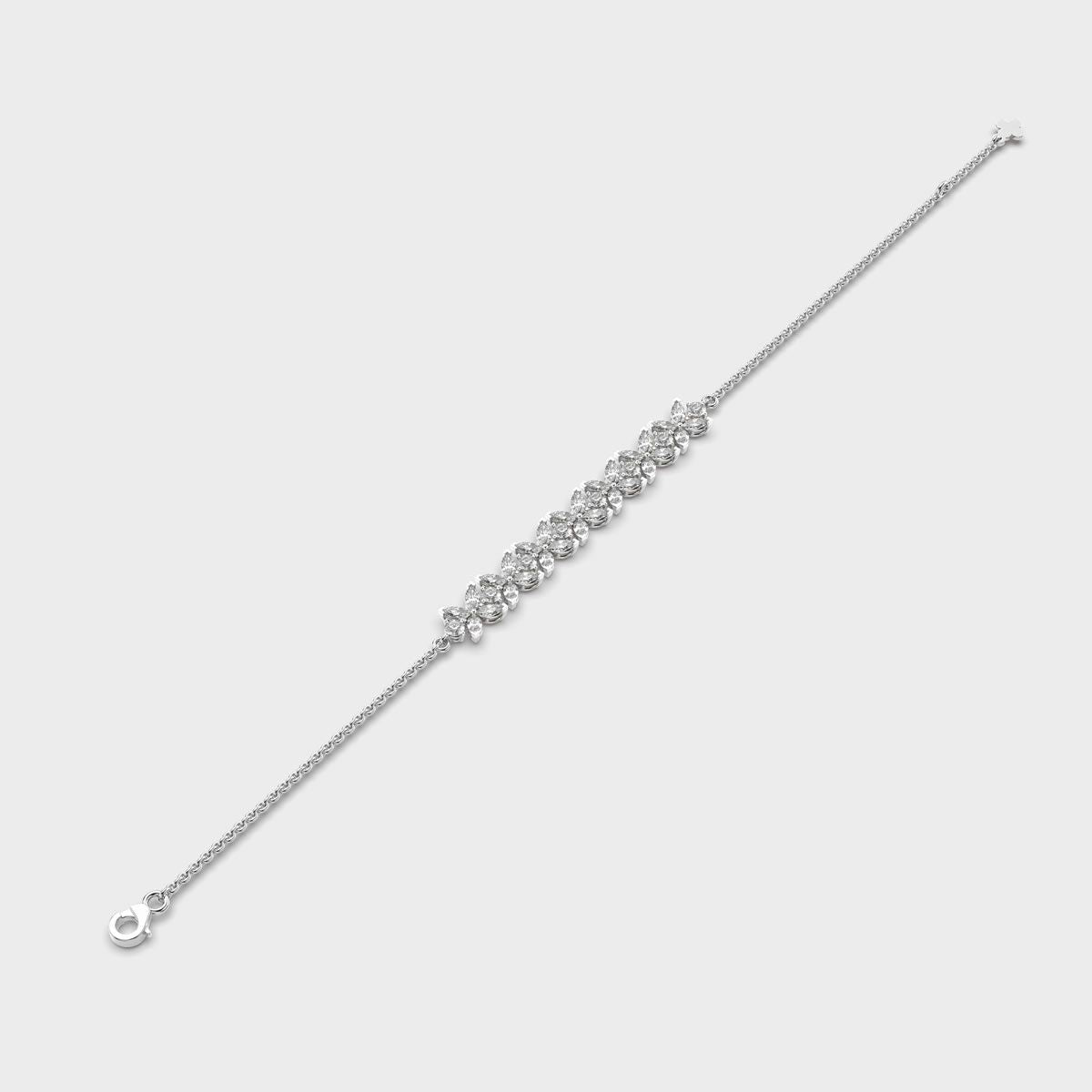 Mixed-Cut Marvel Diamond Bracelet