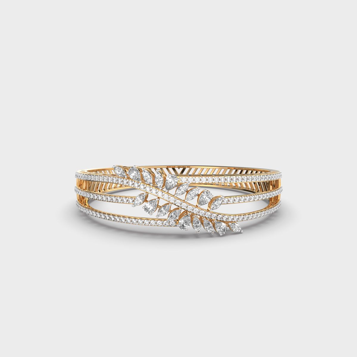 Athena's Pride Statement Diamond Bracelet