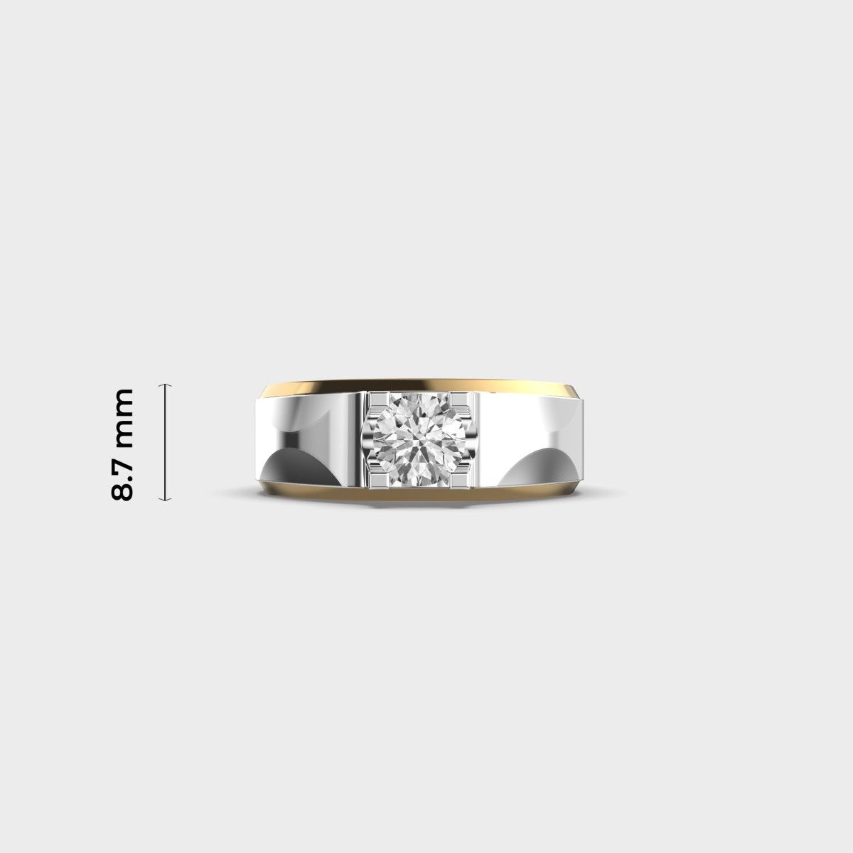 Armando Diamond Ring for Men - View 5
