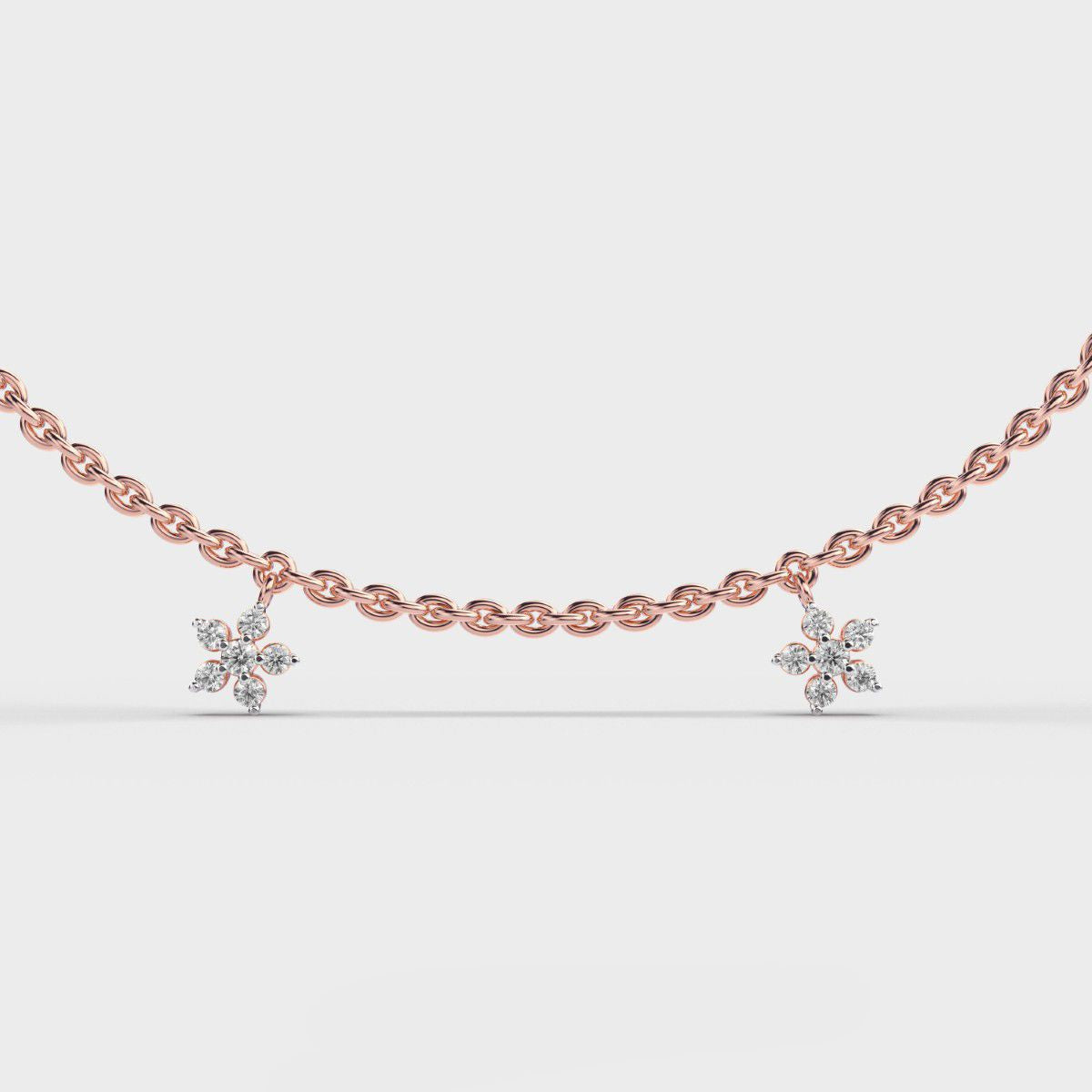 Star Drop Diamond Bracelet