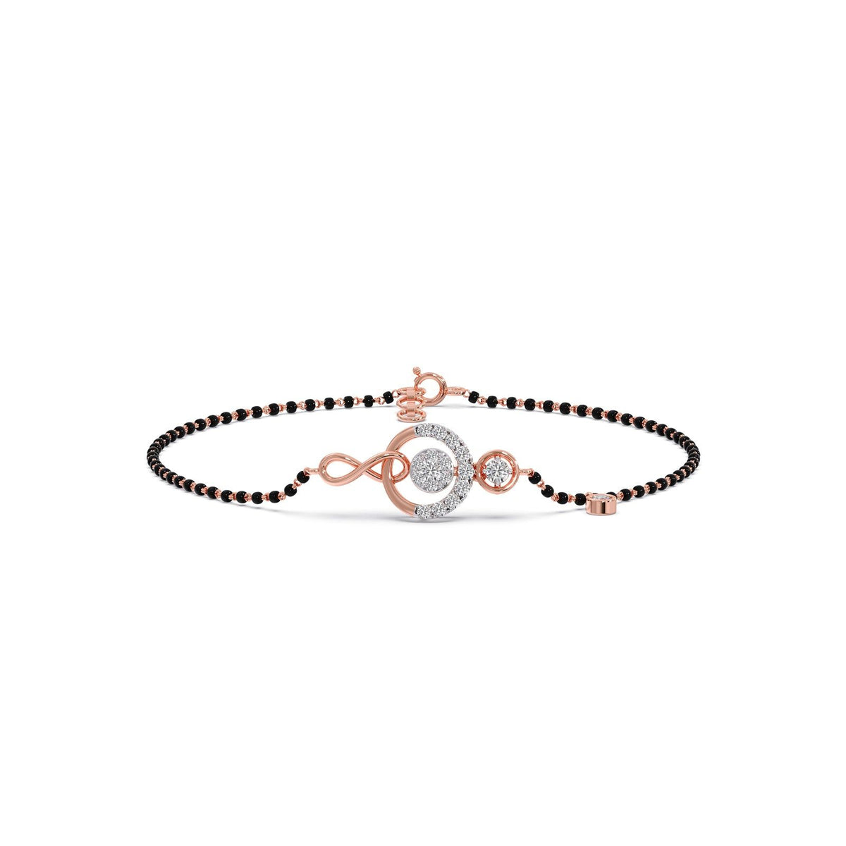 Ananta Cluster Diamond Mangalsutra Bracelet