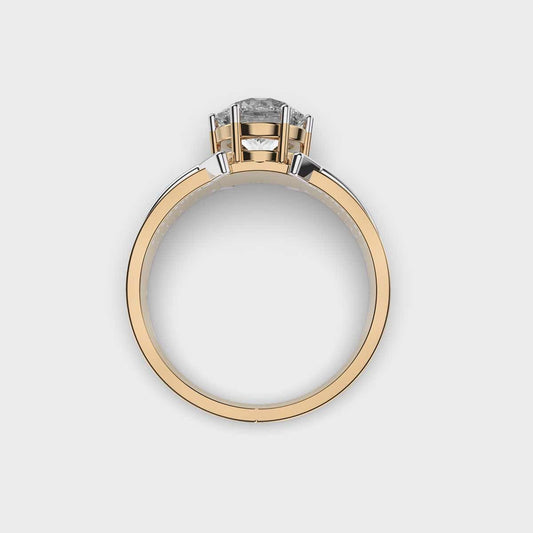 Gleaming Sun Diamond Ring For Men - View 15