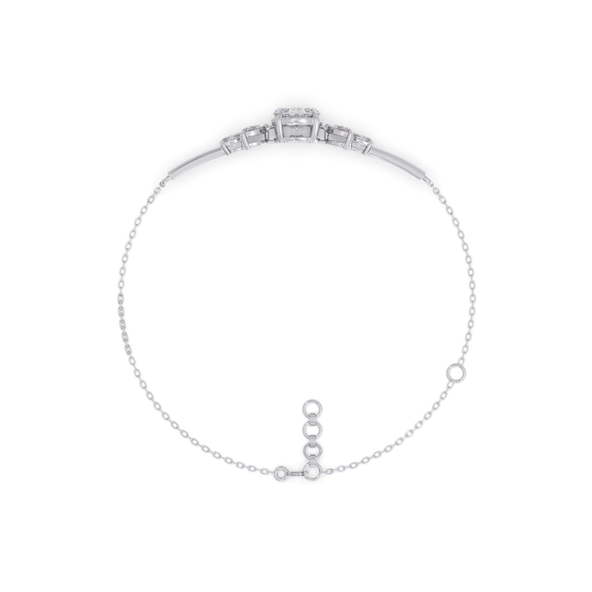 Portuguese Symmetric Chain Bracelet