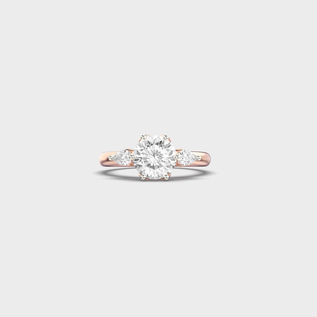 Pear Embrace Padma Cut Diamond Ring - View 6