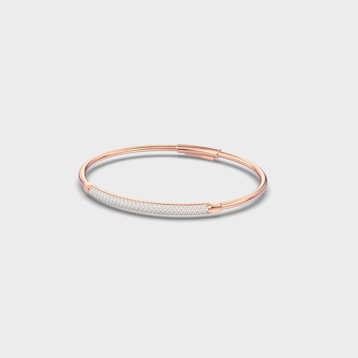 Pavé Bar Sleek Diamond Bracelet