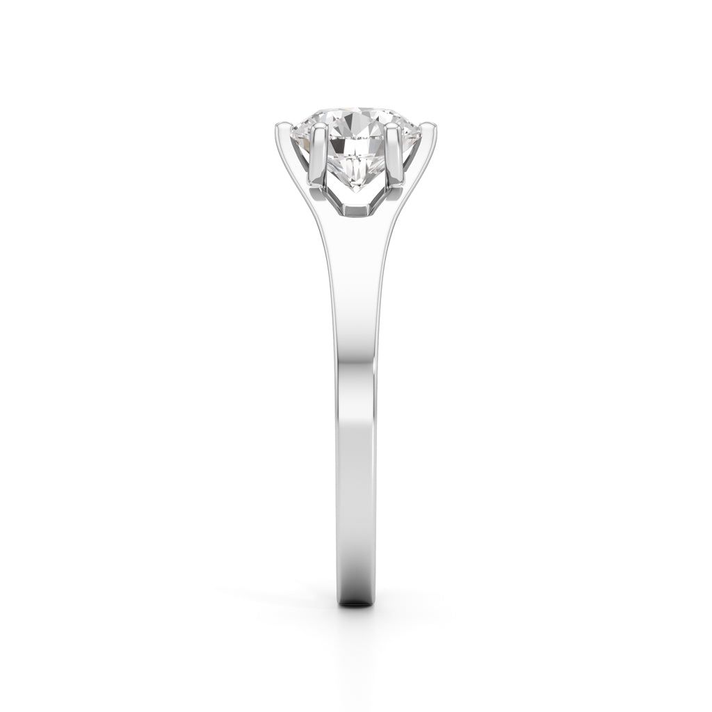 Celestia Solitaire Grace Ring