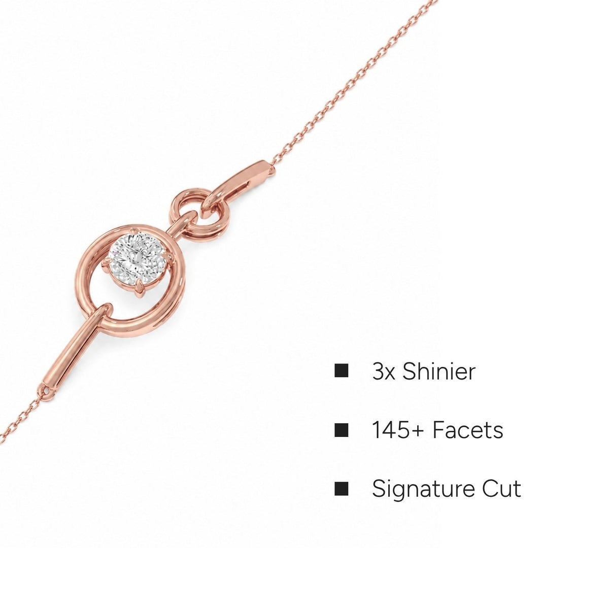 Portuguese Orbit Chain Bracelet