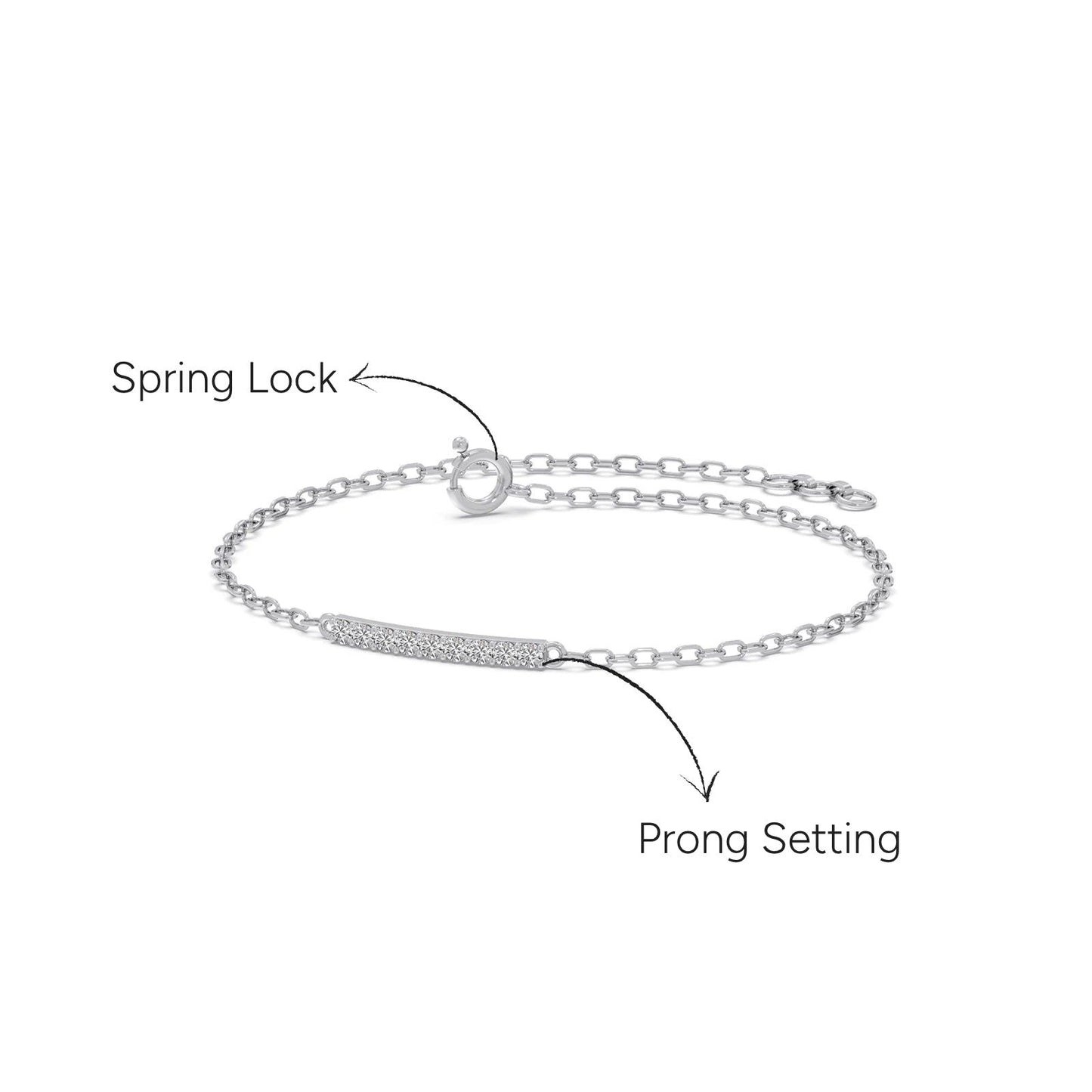 Luna Line Chain Bracelet