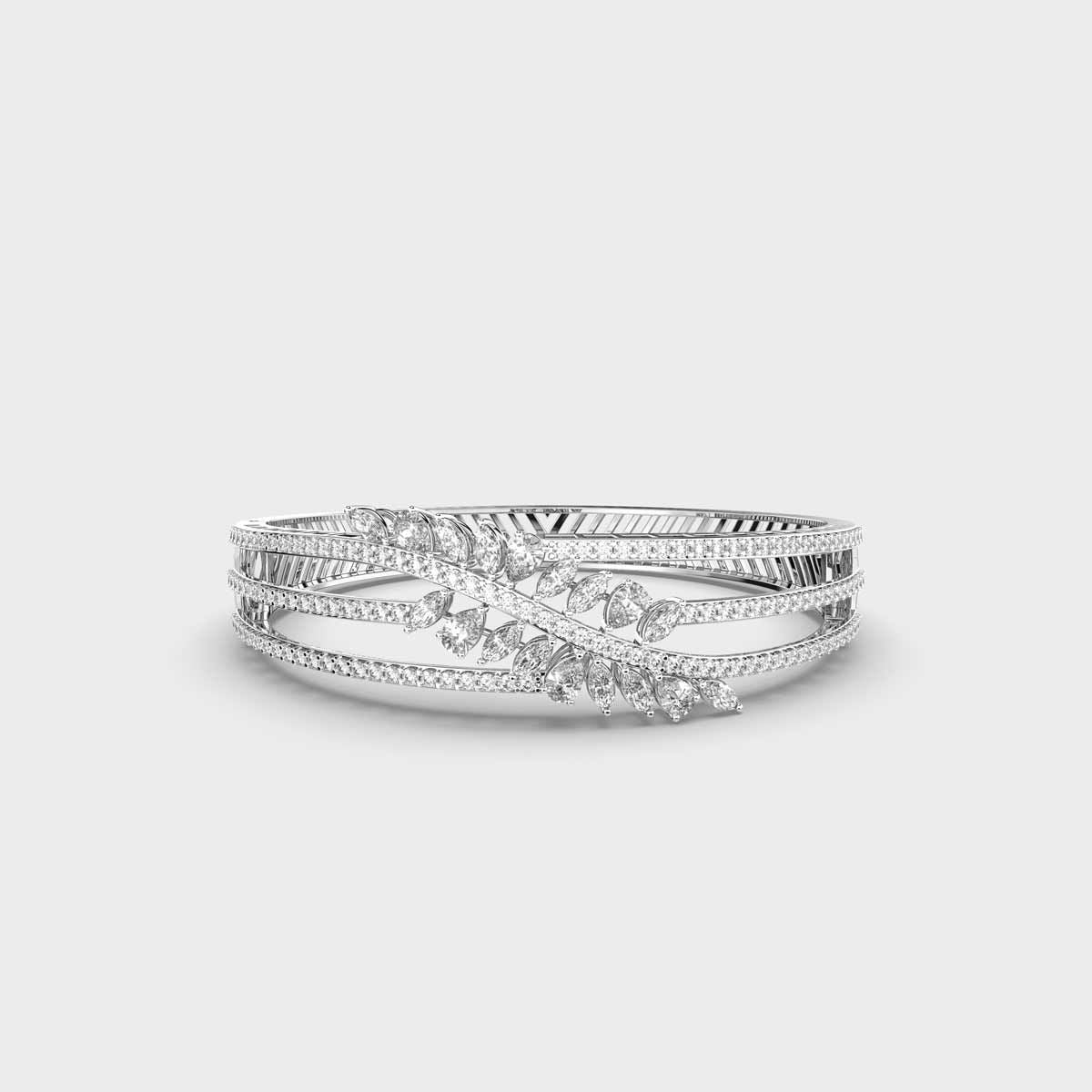 Athena's Pride Statement Diamond Bracelet