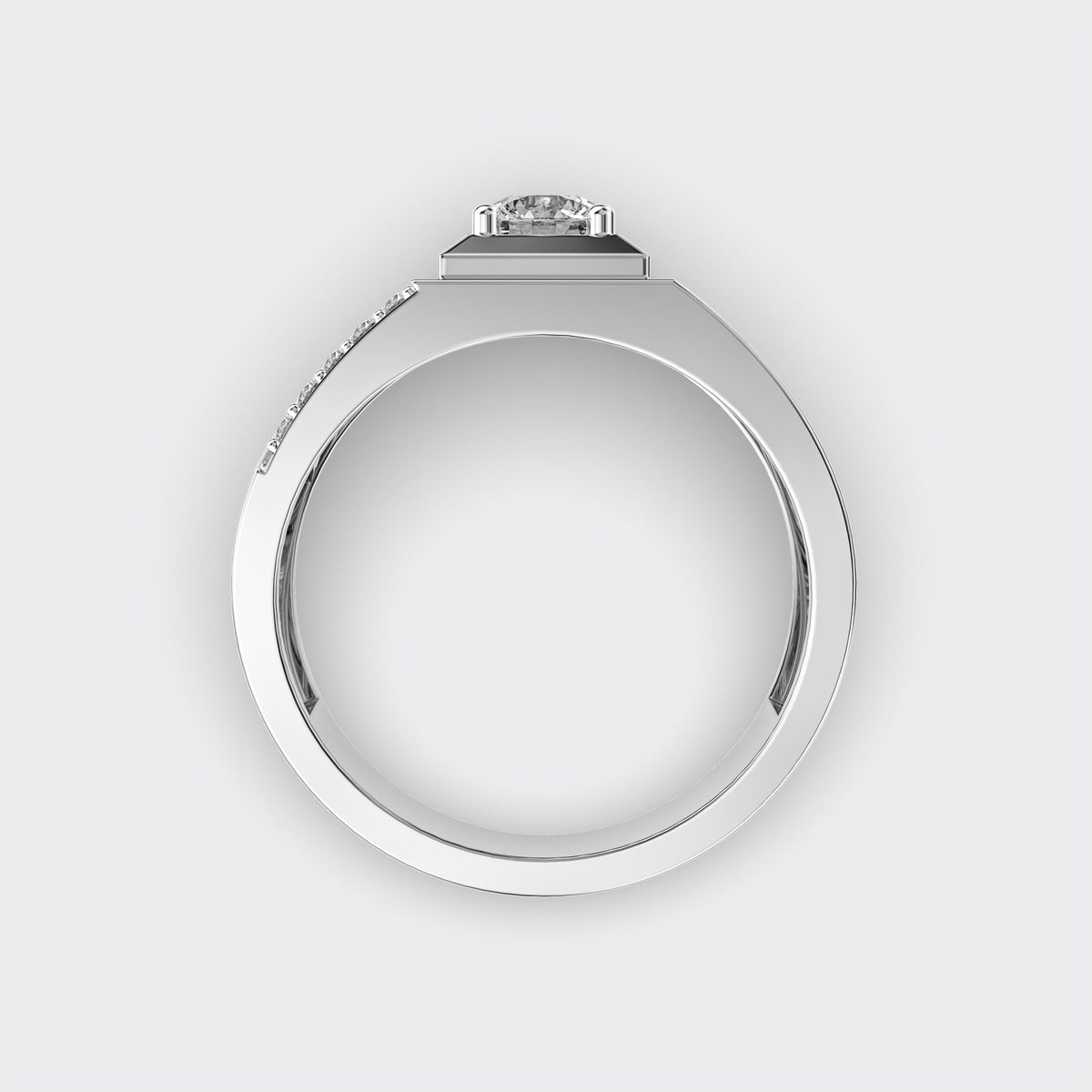 Sync Point Diamond Ring - View 9
