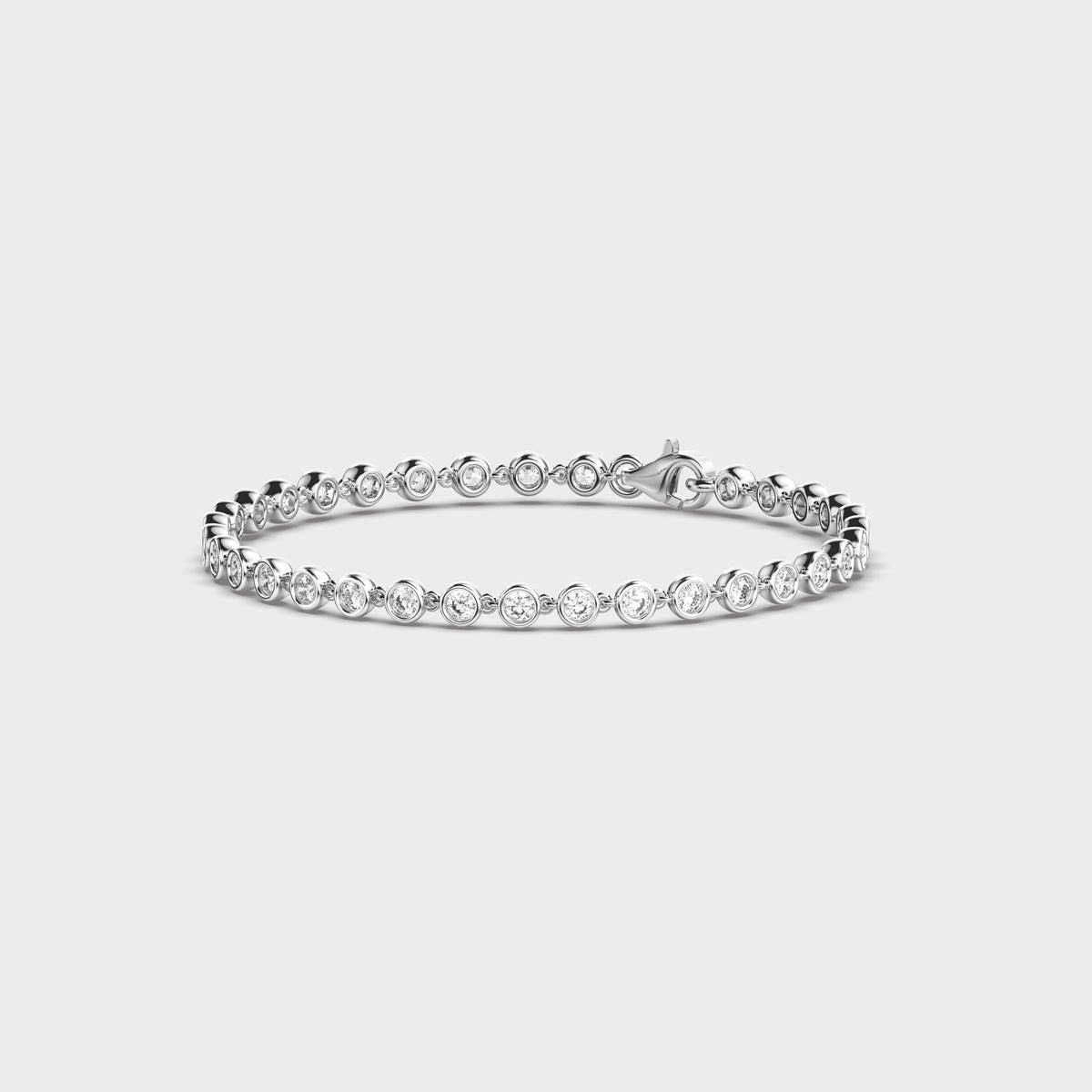 Delicate Round Diamond Bracelet