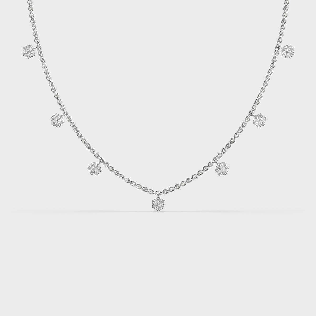 Tears Of The Moon Diamond Necklace