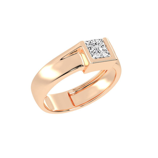 1Ct Princess Shape Solitaire