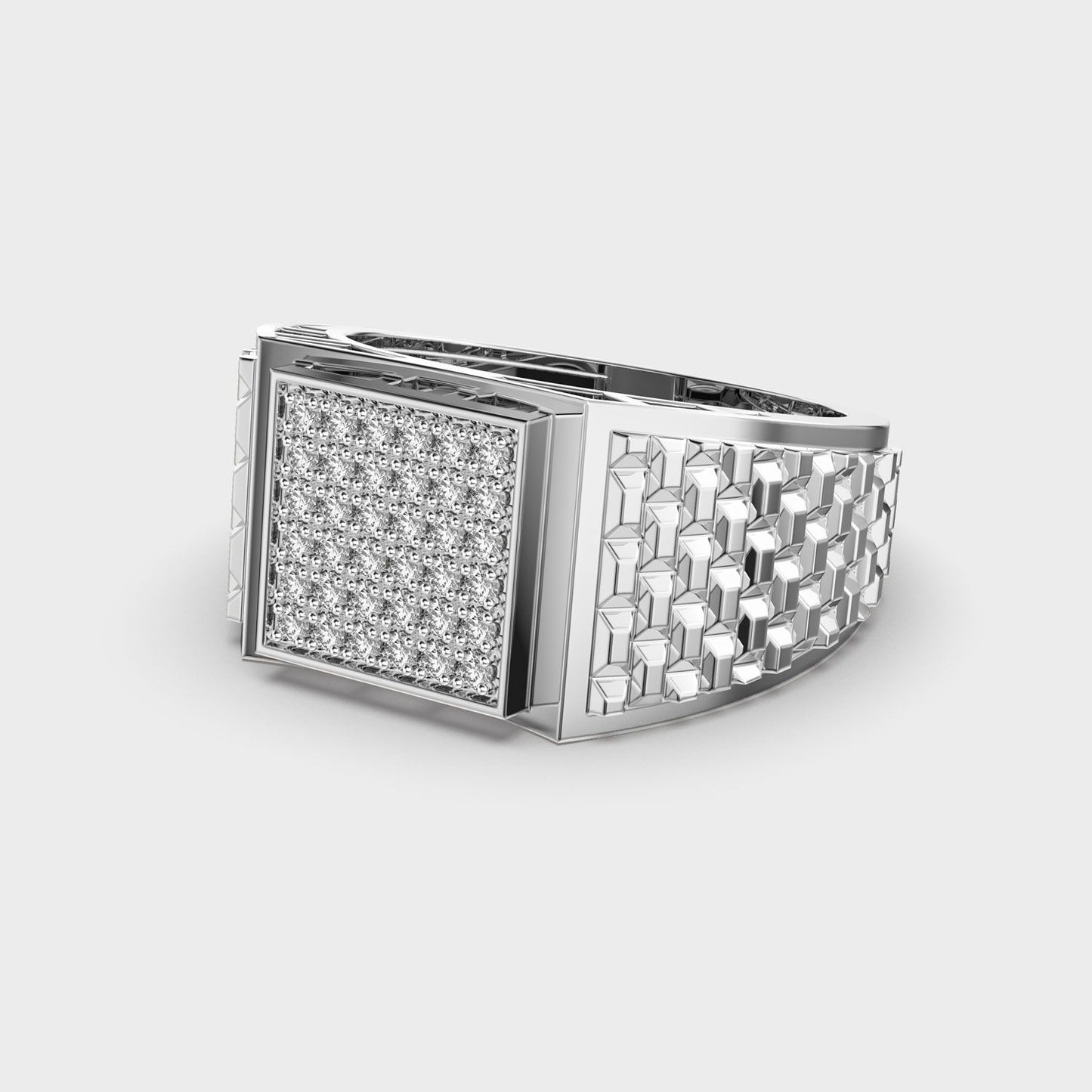 Crowned Hero Diamond Ring For Men - View 7