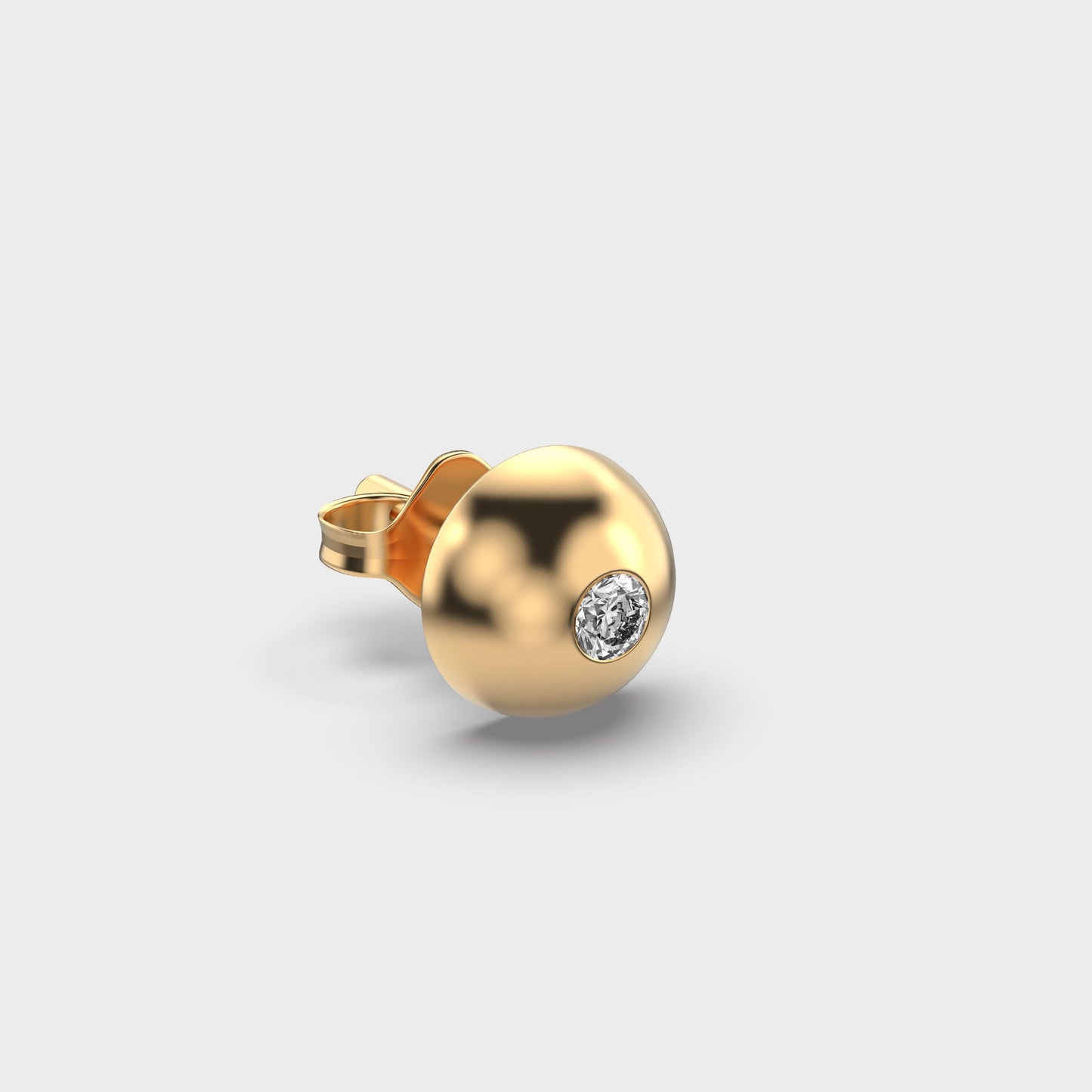 Shimmering Dots Men Diamond Ear Stud