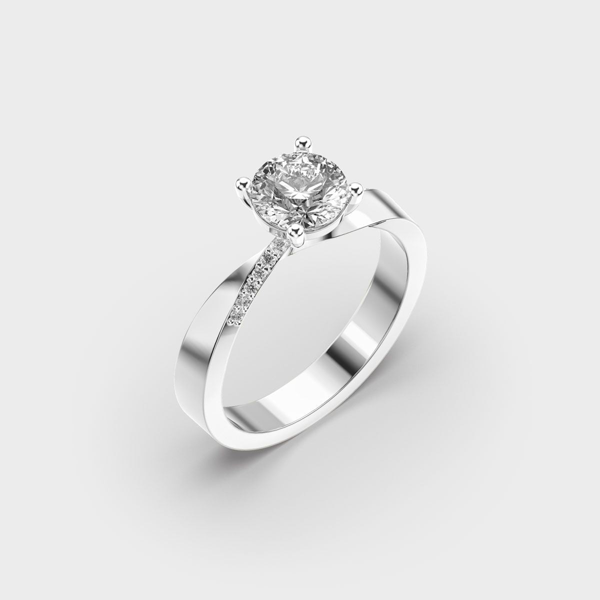 Romance Keepsake Couple Diamond Ring - View 13