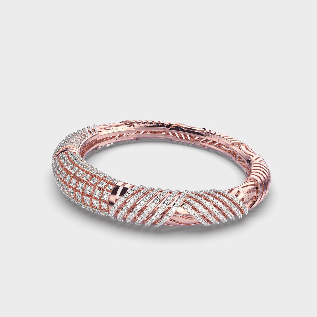 Dreamweaver Vine Spiral Diamond Bracelet