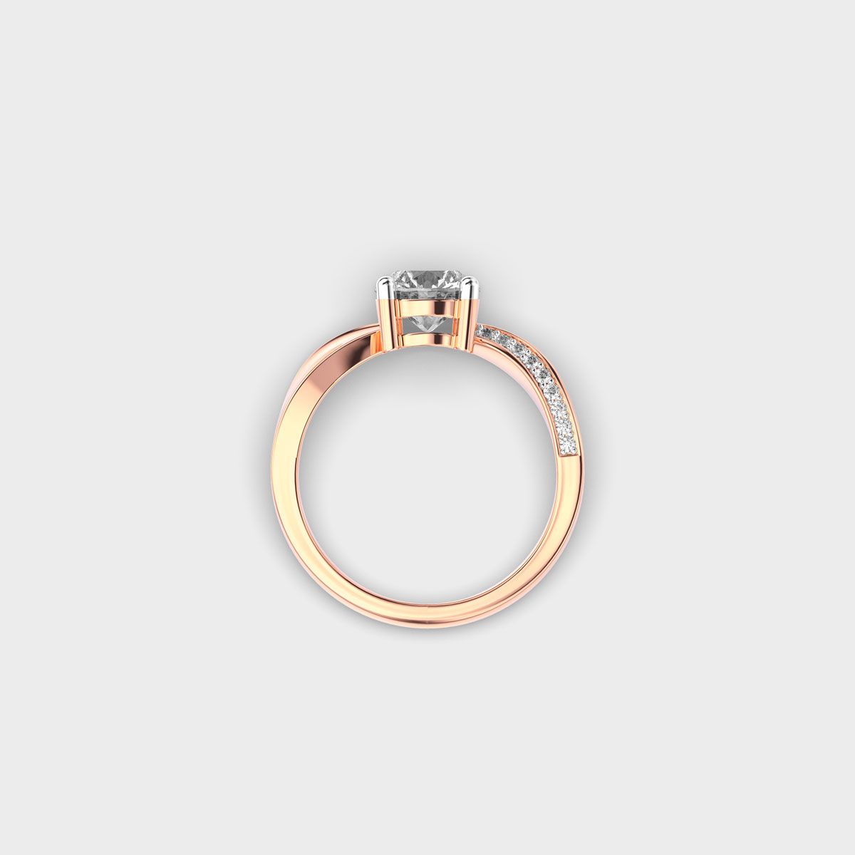 Zen Bloom Padma Cut Diamond Ring - View 9