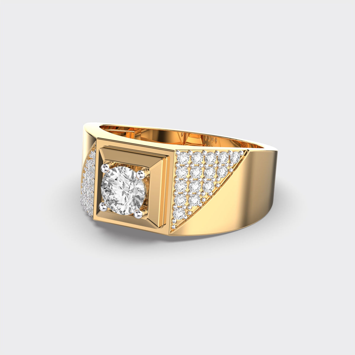 Sync Point Diamond Ring - View 12