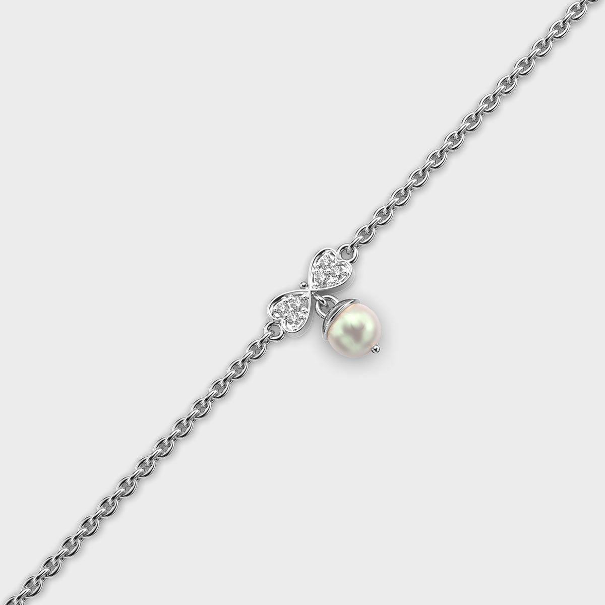 Sleek Horizon Diamond Bracelet