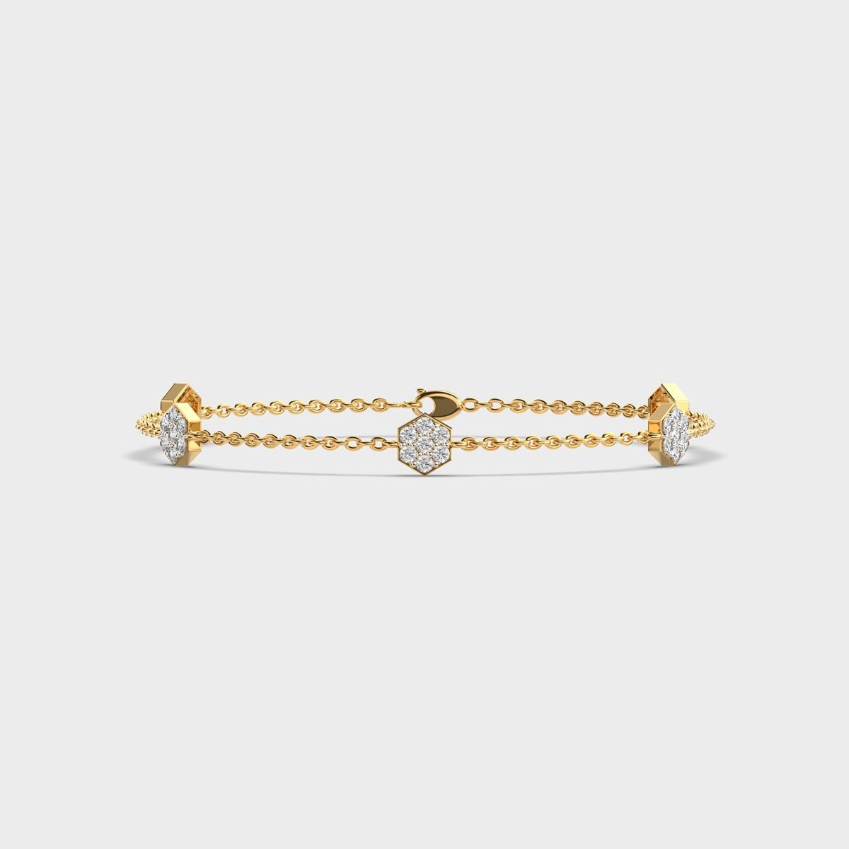 Soft Radiance Diamond Bracelet