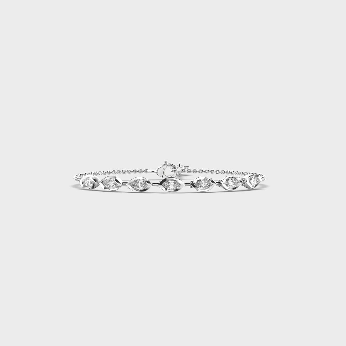 Graceful Light Diamond Bracelet