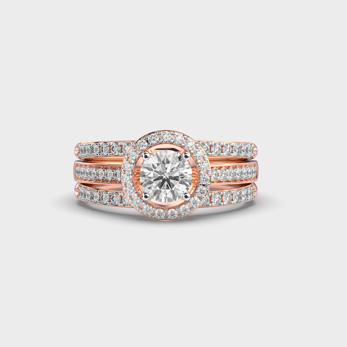 Clarion Orb Diamond Ring - View 7