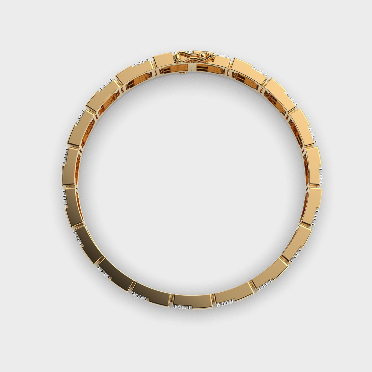 Men's Timeless Charm Diamond  Bracelet