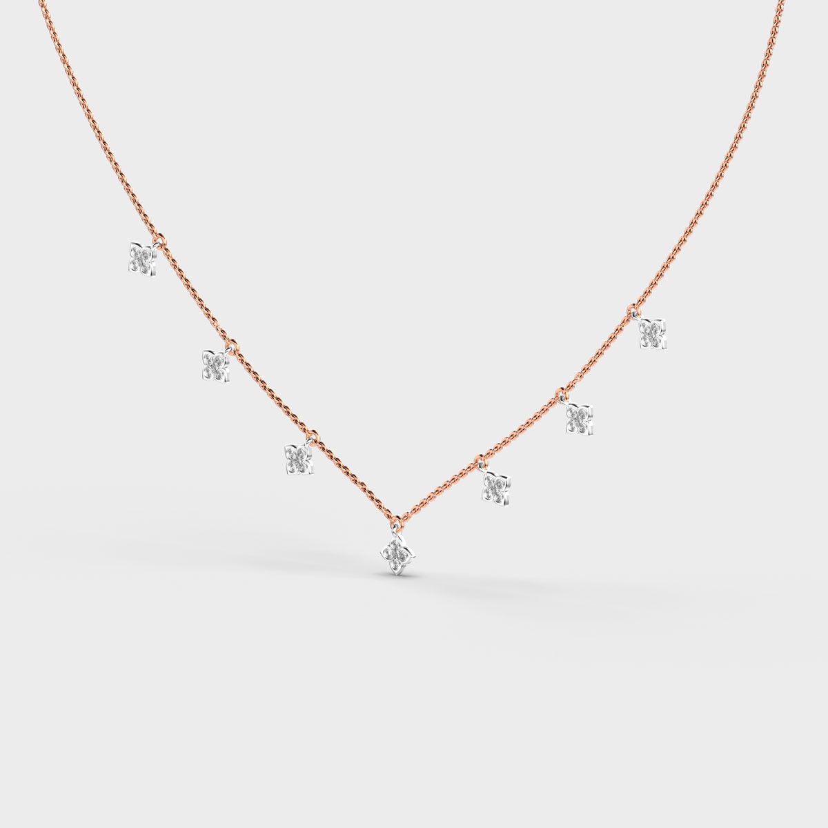 Constellation of Winter Diamond Necklace