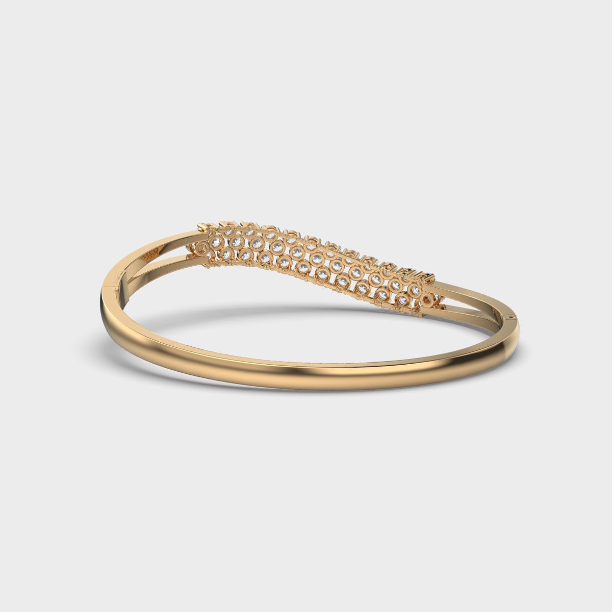 Wave of Infinity Diamond Bracelet