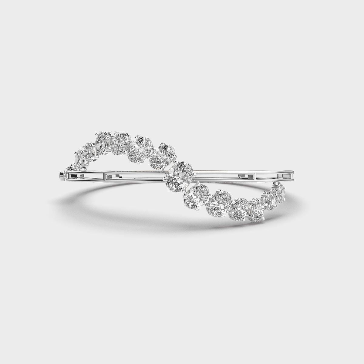 Pretty Twist Diamond Bracelet