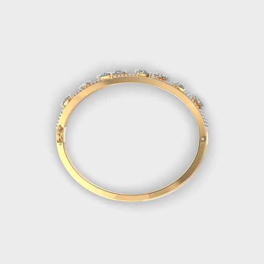 Aphrodites Weapon Diamond Cluster Bracelet
