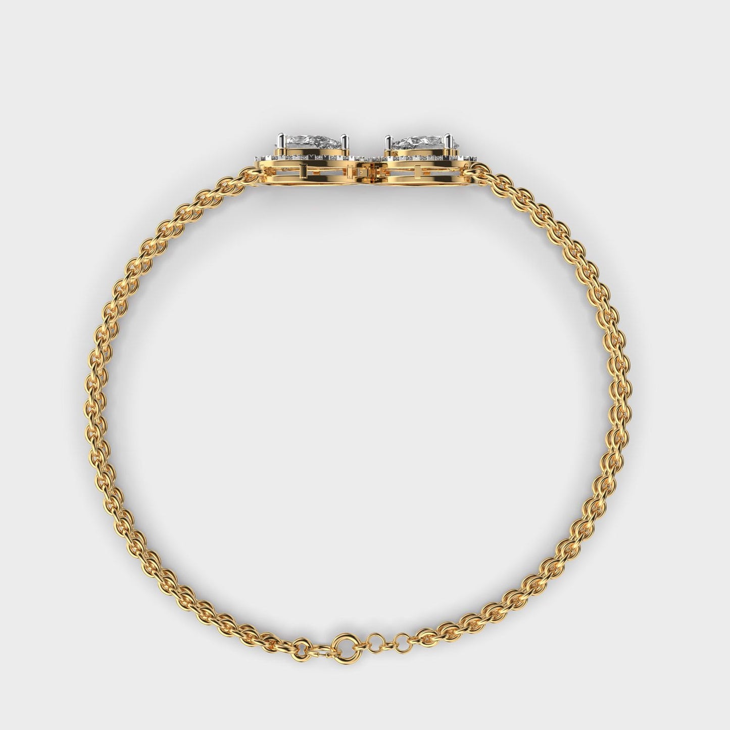 Dual Pear Eternal Diamond Bracelet Bracelet