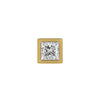 1 CT Lab Grown Diamond Solitaire Studs for Men 9KT